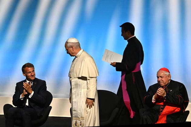 Meeting At the Roots of Europe for Peace and Unity in Metz France, Metz, Vatican, 2026 9 28 Meeting At the Roots of Europe for Peace and Unity at the Robert Schuman Conference Centre in Metz. EDITORIAL USE ONLY - NO BOOKS Copyright: xALESSIAxGIULIANI xCatholicxPressx