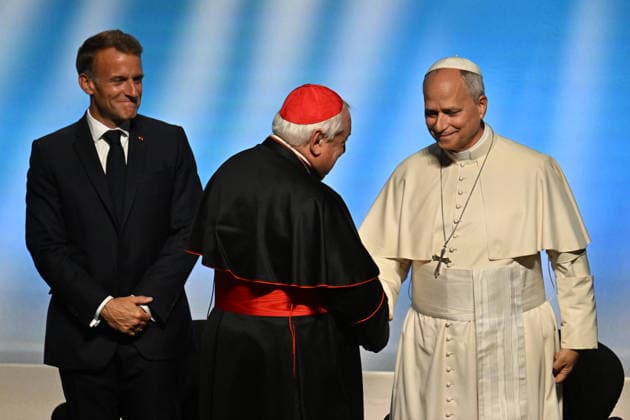 Meeting At the Roots of Europe for Peace and Unity in Metz France, Metz, Vatican, 2026 9 28 Meeting At the Roots of Europe for Peace and Unity at the Robert Schuman Conference Centre in Metz. EDITORIAL USE ONLY - NO BOOKS Copyright: xALESSIAxGIULIANI xCatholicxPressx