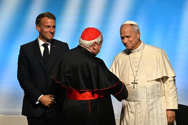 Meeting At the Roots of Europe for Peace and Unity in Metz France, Metz, Vatican, 2026 9 28 Meeting At the Roots of Europe for Peace and Unity at the Robert Schuman Conference Centre in Metz. EDITORIAL USE ONLY - NO BOOKS Copyright: xALESSIAxGIULIANI xCatholicxPressx