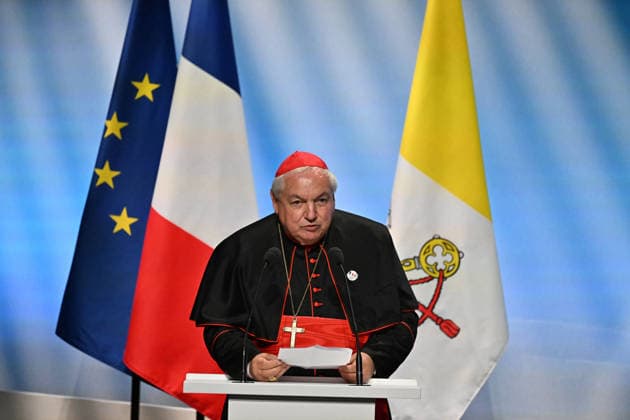 Meeting At the Roots of Europe for Peace and Unity in Metz France, Metz, Vatican, 2026 9 28 Meeting At the Roots of Europe for Peace and Unity at the Robert Schuman Conference Centre in Metz. EDITORIAL USE ONLY - NO BOOKS Copyright: xALESSIAxGIULIANI xCatholicxPressx