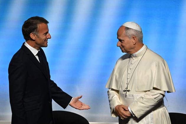 Meeting At the Roots of Europe for Peace and Unity in Metz France, Metz, Vatican, 2026 9 28 Meeting At the Roots of Europe for Peace and Unity at the Robert Schuman Conference Centre in Metz. EDITORIAL USE ONLY - NO BOOKS Copyright: xALESSIAxGIULIANI xCatholicxPressx