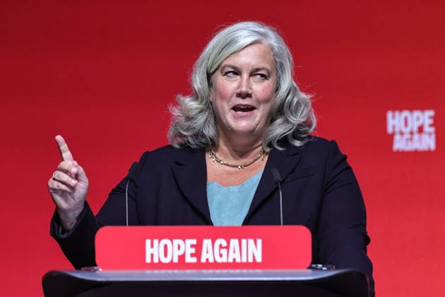 Labour Party Annual Conference Day Two Secretary of State for Transport Heidi Alexander MP speaks during the Labour Party Annual Conference Day Two at Convention Centre, Liverpool, United Kingdom on 28 September 2026 (Photo by Mark Cosgrove News Images) Liverpool Convention Centre Merseyside United Kingdom Copyright: xMarkxCosgrove NewsxImagesx
