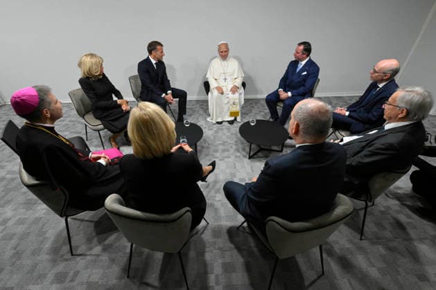 IPA89071735 - France, Metz, Vatican, September 28, 2026: At the Roots of Europe for Peace and Unity meeting at the Robert Schuman Conference Center in Metz. Photo by VATICAN MEDIA Catholic Press Photo  Copyright: xVATICANxMEDIA xCatholicxPressxPhotox xVATICANxMEDIA xCatholicxPressxPhotox IPA89071735