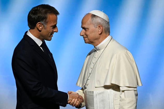 IPA89071736 - France, Metz, Vatican, September 28, 2026: At the Roots of Europe for Peace and Unity meeting at the Robert Schuman Conference Center in Metz. Photo by VATICAN MEDIA Catholic Press Photo  Copyright: xVATICANxMEDIA xCatholicxPressxPhotox xVATICANxMEDIA xCatholicxPressxPhotox IPA89071736