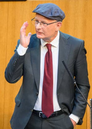 Vienna, September 28, 2026—99th Session of the National Council: Special session on the adoption of the federal government’s fuel price cap. PHOTO: Finance Minister Markus Marterbauer (SPÖ). 99th Session of the Austrian National Council: Special session on the adoption of the federal government’s fuel price capNational Council sessio
