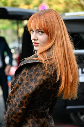 PFW Weinsanto Outside Arrivals JR Guest arriving at Weinsanto show during Paris Fashion Week, in Paris, France on 28 September 2026. Photo by Julien Reynaud APS-Medias ABACAPRESS.COM Paris France  Copyright: xReynaudxJulien APS-Medias ABACAx