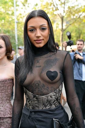 PFW Weinsanto Outside Arrivals JR Ogee arriving at Weinsanto show during Paris Fashion Week, in Paris, France on 28 September 2026. Photo by Julien Reynaud APS-Medias ABACAPRESS.COM Paris France  Copyright: xReynaudxJulien APS-Medias ABACAx