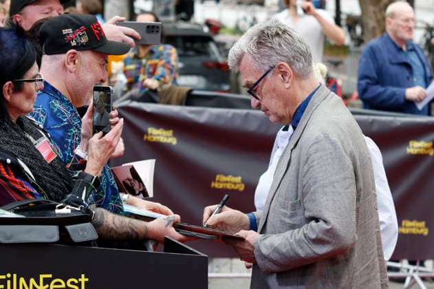 Wim Wenders at the premiere of the documentary *From Inside Out: The Architecture of Peter Zumthor* at the 34th Hamburg Film Festival in 2026 at Cinemaxx Dammtor in Hamburg, September 28, 2026 Foto:xC.xTamckex xFuturexImagex wenders_6952