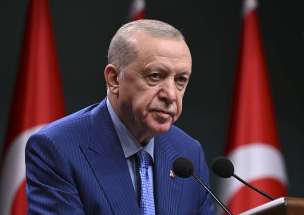 Turkish President Recep Tayyip Erdogan ANKARA, TURKIYE - SEPTEMBER 28: Turkish President Recep Tayyip Erdogan makes statements following a cabinet meeting held at the Presidential Complex in Ankara, Turkiye, on September 28, 2026. Utku Ucrak Anadolu Ankara Turkey. Editorial use only. Please get in touch for any other usage.  Copyright: x2026xAnadoluxUtkuxUcrakx