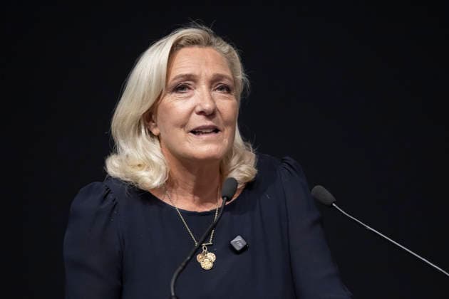 Paris, France September 28, 2026 - Le Grand Oral at the Paris Construction Show, where candidates for the 2027 French presidential election present their proposals regarding the construction and housing sectors. BATIMAT is an international trade fair for building and construction professionals. This year s edition takes place from September 28 to October 1 - Marine Le Pen POLITIQUE, BATIMAT, SECTEUR DE LA CONSTRUCTION, ECONOMIE, BTP  Copyright: xVincentxIsorex