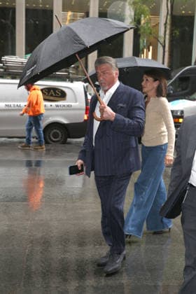 September 28, 2026, New York, New York, USA: SYLVESTER STALLONE arrives with umbrella on a rainy day at SiriusXM in Midtown Manhattan, New York, City New York USA  - ZUMAh16_ 20260928_zaf_h16_006 Copyright: xDanxHerrickx