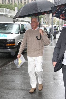 September 28, 2026, New York, New York, USA: KYLE MACLACHLAN with umbrella on a rainy day in Midtown Manhattan, New York, City, where he visited Ã¢â‚¬ËœThe Today ShowÃ¢â‚¬â ¢ on NBC and SiriusXM New York USA - ZUMAh16_ 20260928_zaf_h16_039 Copyright: xDanxHerrickx