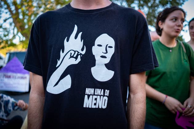 September 28, 2026, Rome, Rm, Italy: To mark International Safe Abortion Day, the feminist and transfeminist movement Non Una Di Meno (Not One Less) is holding a rally outside the Ministry of Health, reiterating their call for The right to free, safe, and accessible abortion for everyone who requests it Rome Italy  - ZUMAg256 20260928_znp_g256_009 Copyright: xMarcoxDixGianvitox