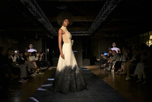 IPA89081104 - Milan, Italy B ICONIC MFW SS 27 Collection Fashion shows and artist performances In the photo: Benedetta Panuccio  Copyright: xNickxZonnax xNickxZonnax IPA89081104
