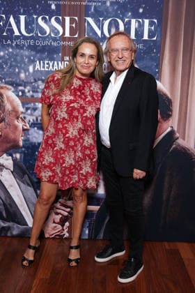 Fausse Note Premiere - Paris Dalila Amor and Alexandre Arcady attend the photocall for the premiere of Fausse Note held at the Publicis Cinema in Paris, France on September 28, 2026. Photo by David Boyer ABACAPRESS.COM Paris France  Copyright: xBoyerxDavid ABACAx