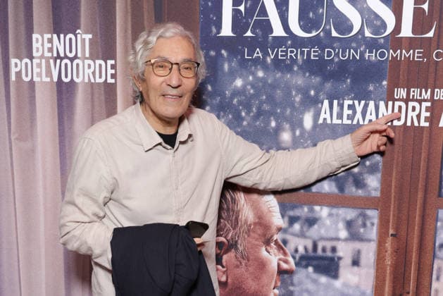 Fausse Note Premiere - Paris Boualem Sansal attends the photocall for the premiere of Fausse Note held at the Publicis Cinema in Paris, France on September 28, 2026. Photo by David Boyer ABACAPRESS.COM Paris France  Copyright: xBoyerxDavid ABACAx