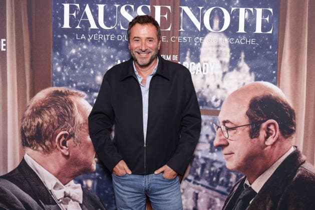 Fausse Note Premiere - Paris Bernard Montiel attends the photocall for the premiere of Fausse Note held at the Publicis Cinema in Paris, France on September 28, 2026. Photo by David Boyer ABACAPRESS.COM Paris France  Copyright: xBoyerxDavid ABACAx