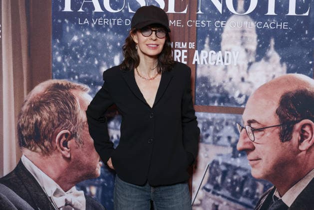 Fausse Note Premiere - Paris Anne Parillaud attends the photocall for the premiere of Fausse Note held at the Publicis Cinema in Paris, France on September 28, 2026. Photo by David Boyer ABACAPRESS.COM Paris France  Copyright: xBoyerxDavid ABACAx
