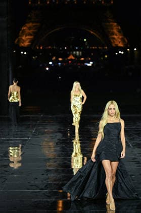 PFW - LOreal Runway in Paris FA Doukissa Nomikou walks the runway of l Oreal Paris for the Women s Spring Summer 2027 collection fashion during the Paris Fashion Week, on September 28, 2026. Photo by Firas Abdullah ABACAPRESS.COM Paris Ile-de-France France  Copyright: xAbdullahxFiras ABACAx