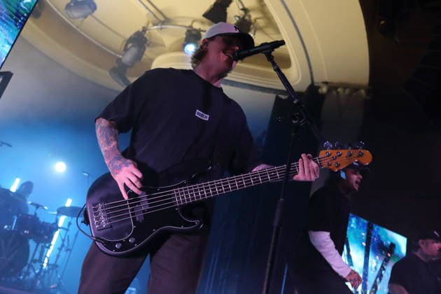 Jonathan Reeves of the band The Amity Affliction at a concert at the Metropol in Berlin, September 28, 2026 The Amity Affliction Concert Berlin