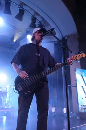 Jonathan Reeves of the band The Amity Affliction at a concert at the Metropol in Berlin, September 28, 2026 The Amity Affliction Concert Berlin