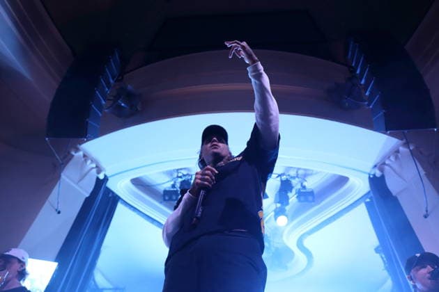 Joel Birch of the band The Amity Affliction at a concert at the Metropol in Berlin, September 28, 2026 The Amity Affliction Concert Berlin