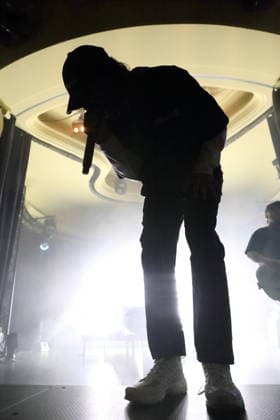 Joel Birch of the band The Amity Affliction at a concert at the Metropol in Berlin, September 28, 2026 The Amity Affliction Concert Berlin