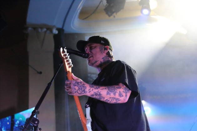 Dan Brown of the band The Amity Affliction at a concert at the Metropol in Berlin, September 28, 2026 The Amity Affliction Concert Berlin