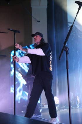 Joel Birch of the band The Amity Affliction at a concert at the Metropol in Berlin, September 28, 2026 The Amity Affliction Concert Berlin
