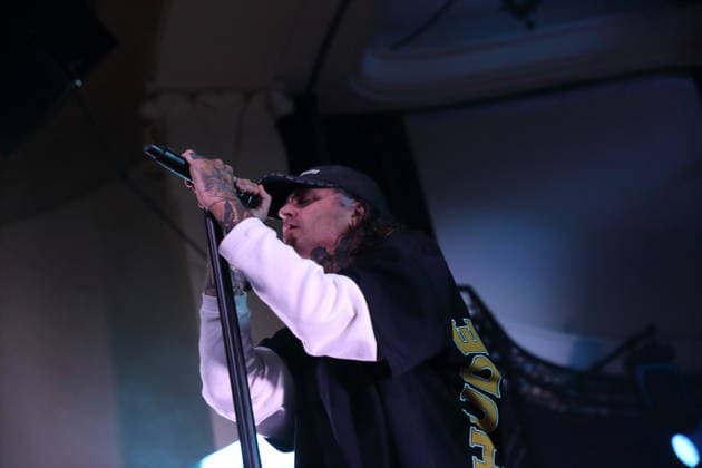 Joel Birch of the band The Amity Affliction at a concert at the Metropol in Berlin, September 28, 2026 The Amity Affliction Concert Berlin