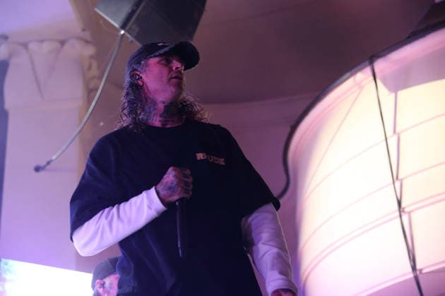Joel Birch of the band The Amity Affliction at a concert at the Metropol in Berlin, September 28, 2026 The Amity Affliction Concert Berlin