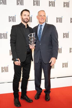 IPA89087455 - London, red carpet at the 2026 BMI Awards. Pictured: Johnny McDaid and Mike O Neill  Copyright: xCristinaxMasseix xCristinaxMasseix IPA89087455