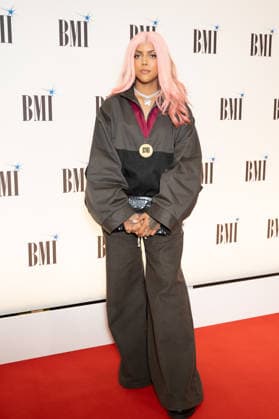 IPA89087602 - London, red carpet at the 2026 BMI Awards. Pictured: Roselilah  Copyright: xCristinaxMasseix xCristinaxMasseix IPA89087602
