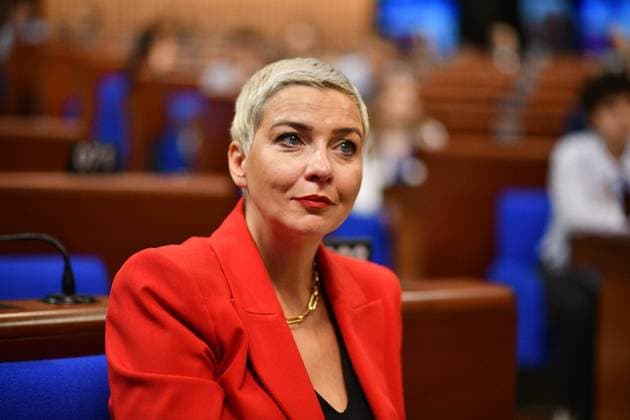 Vaclav Havel Human Rights Prize ceremony held in Strasbourg STRASBOURG, FRANCE - SEPTEMBER 28: Belarusian human rights activist and 2021 Vaclav Havel Human Rights Prize laureate Maria Kalesnikava attends the 2026 prize ceremony at the Palais de l Europe in Strasbourg, France on September 28, 2026. Ahmet Sel Anadolu Strasbourg France. Editorial use only. Please get in touch for any other usage.  Copyright: x2026xAnadoluxAhmetxSelx