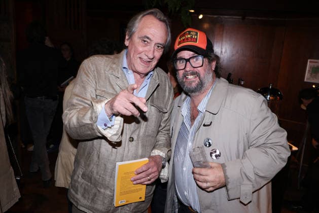 Exclusive - Francois-Xavier Demaison book launch - Paris Exclusive - Philippe Lavil and Chicandier attend Francois-Xavier Demaison « Laissez-moi rire ! » book launch organized by Five Eyes Production at Buddha Bar, in Paris, France, September 28, 2026. Photo by Jerome Domine ABACAPRESS.COM Paris France  Copyright: xDominexJerome ABACAx
