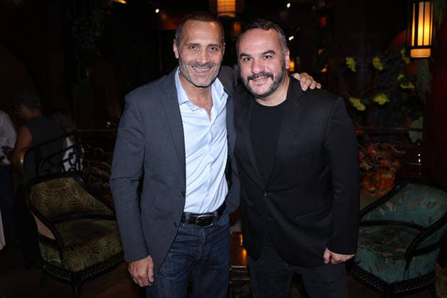Exclusive - Francois-Xavier Demaison book launch - Paris Exclusive - David Setrouk and Francois-Xavier Demaison attend Francois-Xavier Demaison « Laissez-moi rire ! » book launch organized by Five Eyes Production at Buddha Bar, in Paris, France, September 28, 2026. Photo by Jerome Domine ABACAPRESS.COM Paris France  Copyright: xDominexJerome ABACAx