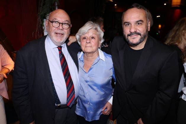 Exclusive - Francois-Xavier Demaison book launch - Paris Exclusive - Francois-Xavier Demaison, his father Jack Demaison and his mother Florence Demaison attend Francois-Xavier Demaison « Laissez-moi rire ! » book launch organized by Five Eyes Production at Buddha Bar, in Paris, France, September 28, 2026. Photo by Jerome Domine ABACAPRESS.COM Paris France  Copyright: xDominexJerome ABACAx