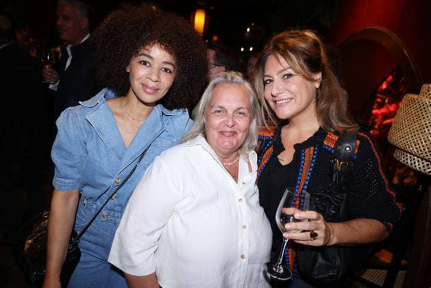 Exclusive - Francois-Xavier Demaison book launch - Paris Exclusive - Valérie Damidot, Aurélie Konaté and Shirley Bousquet attend Francois-Xavier Demaison « Laissez-moi rire ! » book launch organized by Five Eyes Production at Buddha Bar, in Paris, France, September 28, 2026. Photo by Jerome Domine ABACAPRESS.COM Paris France  Copyright: xDominexJerome ABACAx