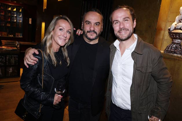 Exclusive - Francois-Xavier Demaison book launch - Paris Exclusive - Francois-Xavier Demaison with his brother Thibault Demaison and his sister Laetitia attend Francois-Xavier Demaison « Laissez-moi rire ! » book launch organized by Five Eyes Production at Buddha Bar, in Paris, France, September 28, 2026. Photo by Jerome Domine ABACAPRESS.COM Paris France  Copyright: xDominexJerome ABACAx