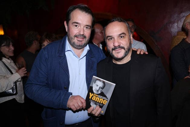 Exclusive - Francois-Xavier Demaison book launch - Paris Exclusive - Jean François Piège and Francois-Xavier Demaison attend Francois-Xavier Demaison « Laissez-moi rire ! » book launch organized by Five Eyes Production at Buddha Bar, in Paris, France, September 28, 2026. Photo by Jerome Domine ABACAPRESS.COM Paris France  Copyright: xDominexJerome ABACAx