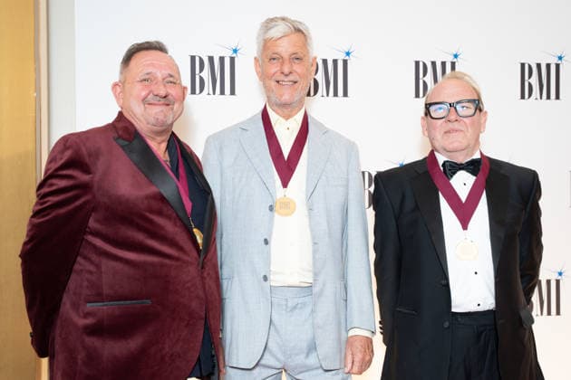 IPA89087534 - London, red carpet at the 2026 BMI Awards. Pictured: Modern English  Copyright: xCristinaxMasseix xCristinaxMasseix IPA89087534