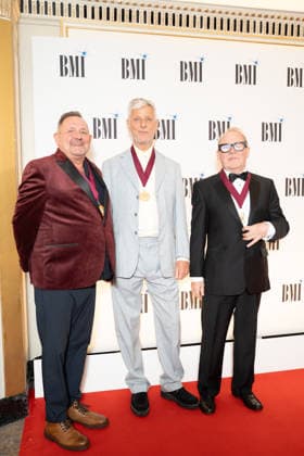 IPA89087535 - London, red carpet at the 2026 BMI Awards. Pictured: Modern English  Copyright: xCristinaxMasseix xCristinaxMasseix IPA89087535
