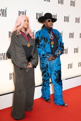 IPA89087608 - London, red carpet at the 2026 BMI Awards. Pictured: Roselilah and Atia Ink Boggs  Copyright: xCristinaxMasseix xCristinaxMasseix IPA89087608