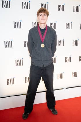 IPA89087657 - London, red carpet at the 2026 BMI Awards. Pictured: Lucas Scharff-Poulsen  Copyright: xCristinaxMasseix xCristinaxMasseix IPA89087657