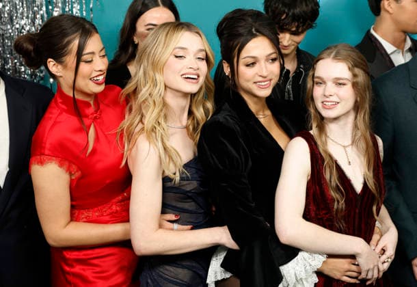 Amber Midthunder, Alison Thornton, Josie Totah and Summer H. Howell arrive on the red carpet at Amazon Prime s Carrie New York Premiere at Village East Cinema on Monday, September 28, 2026 in New York City.  NYP20260928302 JOHNxANGELILLO
