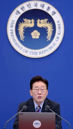 Lee attends Cabinet meeting Lee attends Cabinet meeting President Lee Jae Myung speaks during a Cabinet meeting at the presidential office Cheong Wa Dae in Seoul on Sept. 29, 2026. (Pool photo) (Yonhap) 2026-09-29 10:24:17 <Copyright ¨Ï 1980-2026 YONHAPNEWS AGENCY. .> ¼­¿ïÆ¯º°½Ã EDITORIAL USE ONLY  Copyright: xx attends ???x yonphotos257140