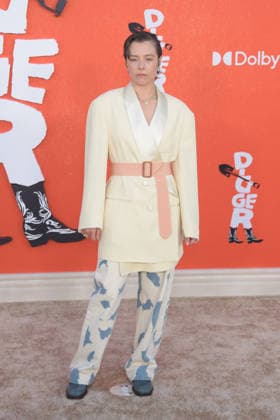 LOS ANGELES, CA - SEPTEMBER 28: Emma D™Arcy at the Los Angeles Premiere of Warner Bros. Pictures Digger at Directors Village on September 28, 2026 in Los Angeles, California. Copyright: xJeffreyxMayerx