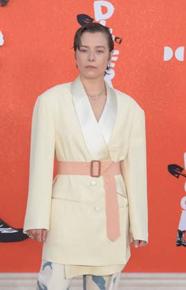LOS ANGELES, CA - SEPTEMBER 28: Emma D™Arcy at the Los Angeles Premiere of Warner Bros. Pictures Digger at Directors Village on September 28, 2026 in Los Angeles, California. Copyright: xJeffreyxMayerx