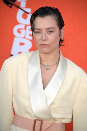 LOS ANGELES, CA - SEPTEMBER 28: Emma D™Arcy at the Los Angeles Premiere of Warner Bros. Pictures Digger at Directors Village on September 28, 2026 in Los Angeles, California. Copyright: xJeffreyxMayerx