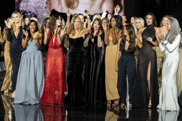 Céline Dion with Heidi Klum, Aja Naomi King, Bebe Vio Grandis, Cara Delevingne, Céline Dion, Eva Longoria, Simone Ashley, Aishwarya Rai Bachchan, and Kendall Jenner – L’Oréal Paris Express Your Worth Fashion Show in Paris, France, on September 29, 2025 Olivier Borde Bestimage L’Oréal Paris Fashion Show, Express Your Worth in Paris, France, September 2025 France Copyright: xOLIVIERxBORDEx xBESTIMAGExOLIVIERxBORDEx xBESTIMAGEx